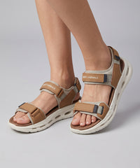Men's Lightweight Outdoor Sports Sandals-Khaki-25005