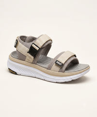 Men's Premium Hook & Loop Comfort Sandals-Cream-90501