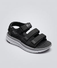 Men's Premium Hook & Loop Comfort Sandals-Black-90503