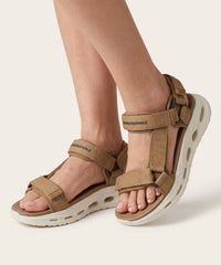 Men's Lightweight Outdoor Sports Sandals-Khaki-25004