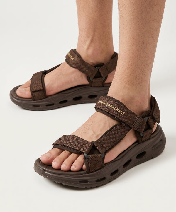 Men's Lightweight Outdoor Sports Sandals-Brown-25004
