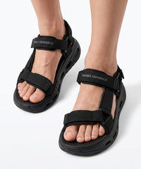 Men's Lightweight Outdoor Sports Sandals-Black-25004
