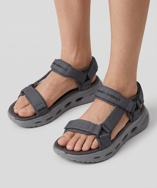 Men's Lightweight Outdoor Sports Sandals-Grey-25004