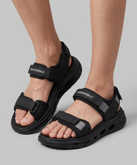 Men's Lightweight Outdoor Sports Sandals-Black-25005