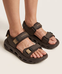 Men's Lightweight Outdoor Sports Sandals-Brown-25005