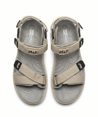 Men's Premium Hook & Loop Comfort Sandals-Cream-90502
